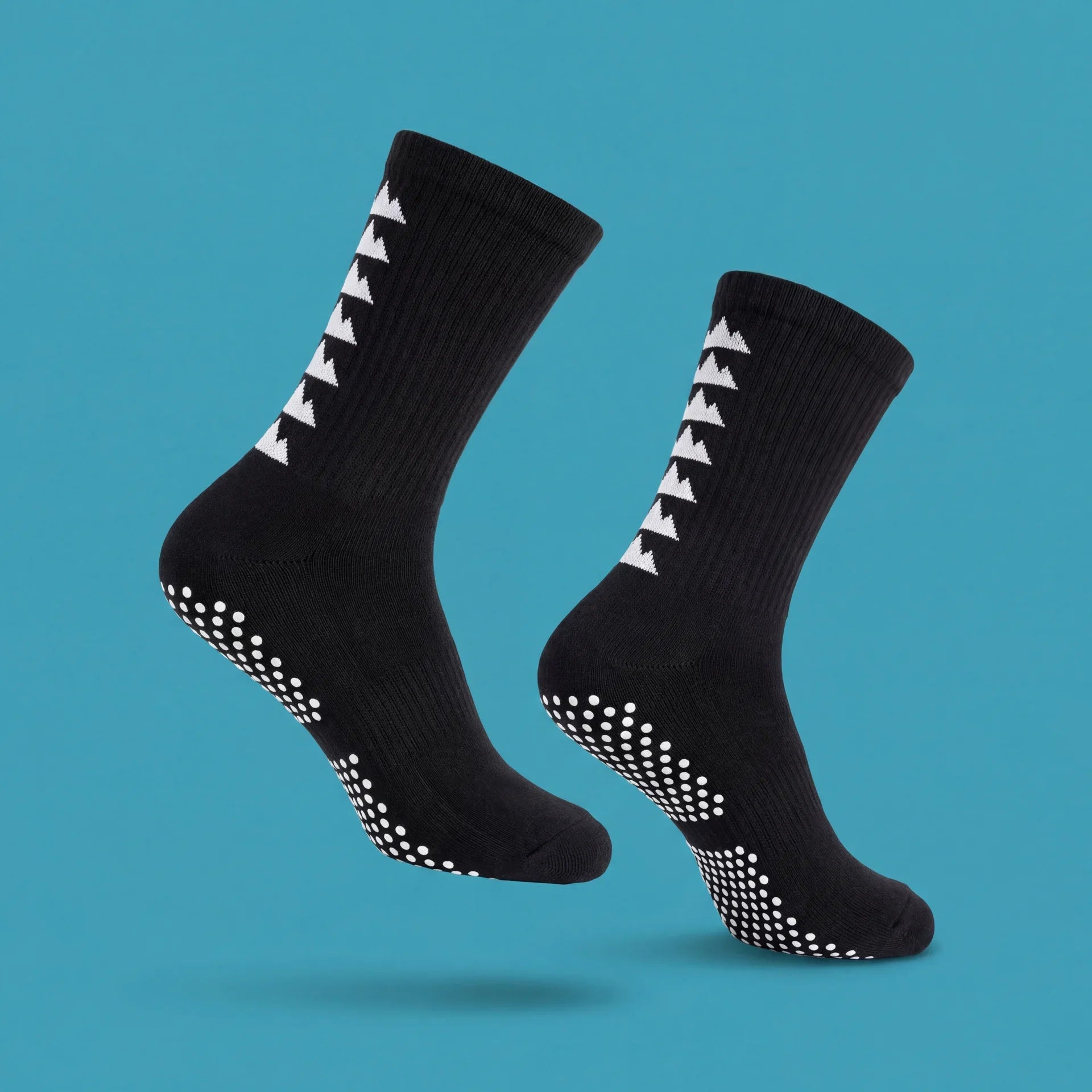 S-Grip Black Compression Socks